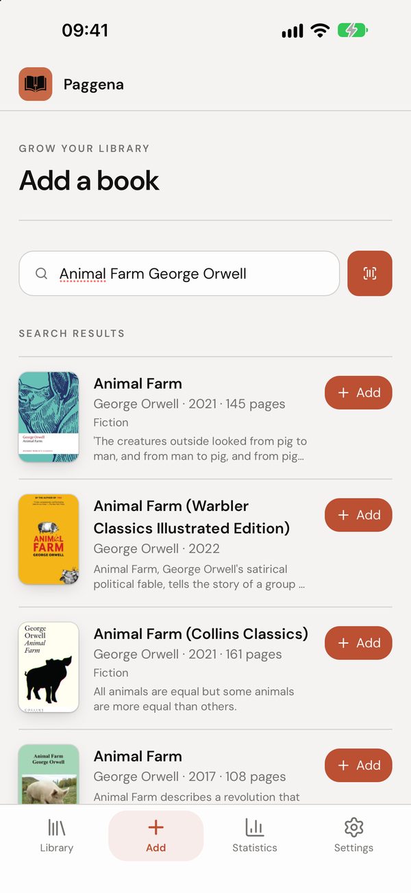 Search or scan