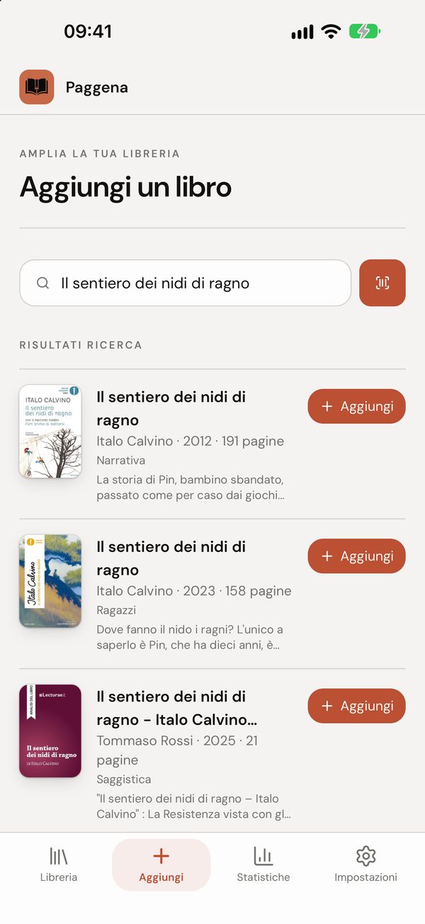 Cerca o scansiona